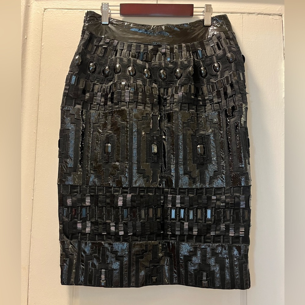 NWT Tory Burch Rocket Appliqué Skirt